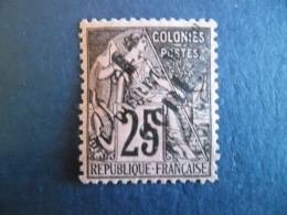 SPM 1891-92 Y/T 37  " Colonies Françaises"  Neuf Avec Charnière - Cote 22,00 - Neufs