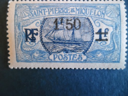 SPM 1924-27 Y/T 125  " Type 1909 Nouvelle Valeur " Neuf Avec Charnière - Cote 5,50 - Neufs