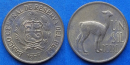 PERU - 1 Sol 1974 "Llama" KM# 248 Decimal Coinage (1893-1986) - Edelweiss Coins - Pérou