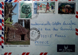 O 1 Lettre / Carte  Nouvelle Calédonie - Covers & Documents