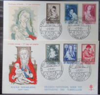 FDC 1198/03 'Belgische Meesters: Moeder En Kind' - 1961-1970