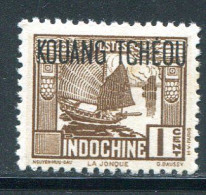 KOUANG TCHEOU- Y&T N°102- Neuf Avec Charnière * - Unused Stamps