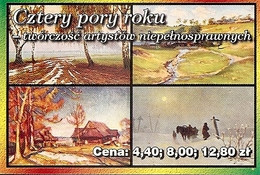 POLAND / POLEN, CIECHANÓW POST OFICE, 2002,  Booklet 110/113 - Markenheftchen