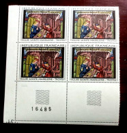 France 1967 Bloc De 4 Timbres Neuf** YV N° 1531 Tableau De Sainte Madeleine - Feuilles Complètes