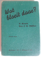 WAT BLOEIT DAAR ? Meer Dan 600 Planten Bepalen Naar Bloei Door Kosch & Müller / Determinatie Bloemen Struiken Flora - Praktisch