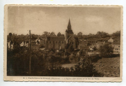 53 AMBRIERES Le GRAND Quartier De L'Eglise Bas De La Ville écrite Du Bourg En 1949   D15 2022 - Ambrieres Les Vallees