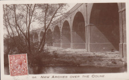 United Kingdom PPC Maximum Frontside Franked New Arches Over The Colne WATFORD 1925 Echte Real Photo (2 Scans) - Hertfordshire