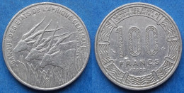 CENTRAL AFRICAN STATES - 100 Francs 2003 "Three Giant Eland" KM# 13 Monetary Union - Edelweiss Coins - Sonstige – Afrika
