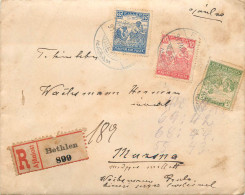 Romania World War 1 Letter Registered Beclean 1917 - Storia Postale Prima Guerra Mondiale