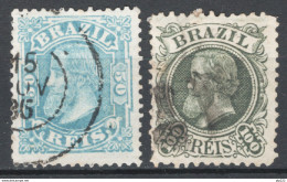 Brasile 1881 Y.T.48/49 O/Used VF/F - Oblitérés