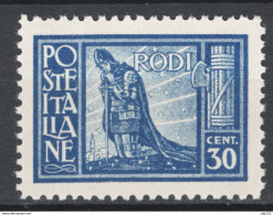 Egeo 1929 Sass.7 **/MNH VF/F - Ägäis