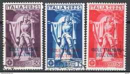 Egeo 1930 Sass.A1/3 O/Used VF/F - Ägäis