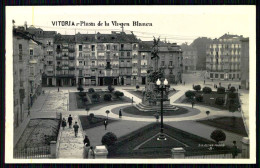 VITORIA - Plaza De La Virgen Blanca. ( Ed. G.H. Alsina Nº 8 )  Carte Postale - Álava (Vitoria)
