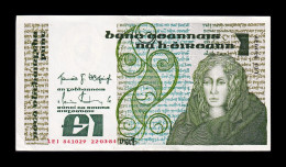 Irlanda Ireland 1 Pound 22.03.1984 Pick 70c Ebc+ Xf+ - Ierland