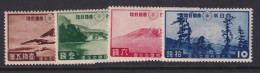 Japan, Scott 223-226, MLH - Ongebruikt