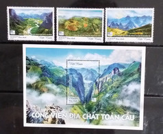 Vietnam Viet Nam MNH Perf Stamps & Souvenir Sheet 2021 : Global Geopark / Mountain / River (Ms1151) - Viêt-Nam