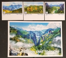 Vietnam Viet Nam MNH Imperf Stamps + An Imperf SS 2021 : Global Geopark / Mountain / River (Ms1151) - Viêt-Nam