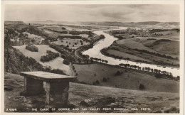 PERTH -THE CARSE OF GOWRIE @ TAY VALLEY FROM KINNOULL HILL - Perthshire