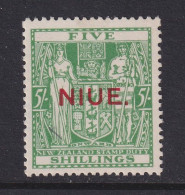 Niue, Scott 50 (SG 52), MLH - Niue