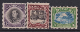 Niue, Scott 73-75 (SG 75-77), MNH - Niue