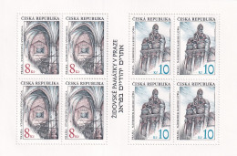 Republica Checa Nº 149 Al 140 En Hoja De 4 Series - Unused Stamps