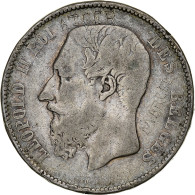 Monnaie, Belgique, Leopold II, 5 Francs, 5 Frank, 1868, TB, Argent, KM:24 - 5 Frank