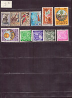 Niger, 1959/62 à 1989, Lot De 11 TP *, Oblitérés + Poste Aérienne Et Taxes - Niger (1960-...)