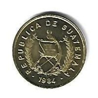*guatemala 1 Centavo 1984  Km 275.2    Bu - Guatemala