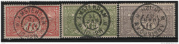 Olanda 1906 Unif. 70/72 O/used VF/F - Oblitérés