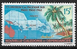 NOUVELLE CALEDONIE:5ème Conférence Du Pacifique Sud  à Pago-Pago  N°305  Année:1962. - Nuevos