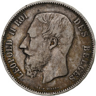 Monnaie, Belgique, Leopold II, 5 Francs, 5 Frank, 1868, TB, Argent, KM:24 - 5 Frank