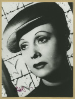 Arletty (1898-1992) - French Actress - Rare Signed Large Photo - Paris 80s - COA - Schauspieler Und Komiker