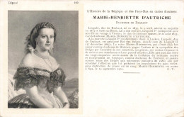 CELEBRITES - Femmes Célèbres - Marie-Henriette D'Autriche - Carte Postale Ancienne - Femmes Célèbres