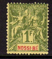 Nossi-Be - 1894 -  1 F.. Type Groupe -  Neuf Sans Gomme - Ungebraucht