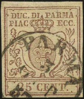 DUCATO DI PARMA - Tipologia: O - C.25 Bruno Lilla N.20 - Sassone N.10 - P.V.
Qualità: "B" - 60534FOG - Parme