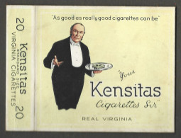 Etui Cigarette Cigarettes  -  Your  Kensitas  Cigarettes Sir  - Virginia  Cigarettes - Etuis à Cigarettes Vides