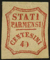 DUCATO DI PARMA - Tipologia: * - G.Provvisorio - C.40 Vermiglio N.30 - Sassone N.17 - A.D. - P.V.
Qualità: "A" -  - Parme