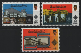 Brunei 1990 - Mi-Nr. 415-417 ** - MNH - Nationalmuseum - Brunei (1984-...)