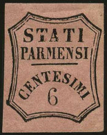 DUCATO DI PARMA - Tipologia: * - Segnatasse Per Giornali - C.6 Rosa Vivo N.5SG - Sassone N.1 - P.V.
Qualità: "A"  - Parme