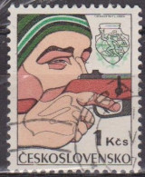 Sports Olympiques - TCHECOSLOVAQUIE - Biathlon, Tir - N° 2193 - 1977 - Used Stamps