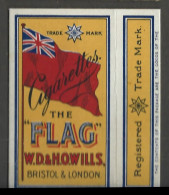 Etui Cigarette Cigarettes  -  The  Flag  -wlls  Bristol - London Royaume Uni - Zigarettenetuis (leer)