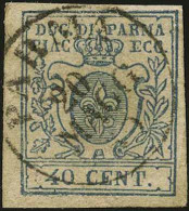 DUCATO DI PARMA - Tipologia: O - C.40 Azzurro N.22 - Sassone N.11 - P.V.
Qualità: "A" - 60545FOG - Parma