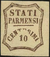 DUCATO DI PARMA - Tipologia: * - G.Provvisorio - C.10 Bruno N.27 - Sassone N.14 - Sorani - A.D. - P.V.
Qualità: " - Parma