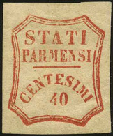 DUCATO DI PARMA - Tipologia: * - G.Provvisorio - C.40 Vermiglio N.30 - Sassone N.17 - A.D. - P.V.
Qualità: "A" -  - Parme