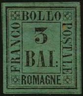 GOVERNO DELLE ROMAGNE - Tipologia: * - B.3 Verde Scuro N.4 - Sassone N.4 - Em.D. - P.V. 
Qualità: "A" - 61952FOG - Romagne