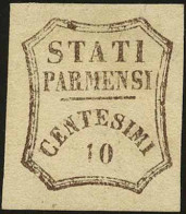 DUCATO DI PARMA - Tipologia: *SG - G.Provvisorio - C.10 Bruno N.27 - Sassone N.14 - A.D. - P.V.
Qualità: "A" - 60 - Parme