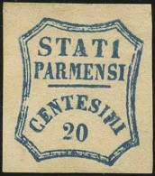 DUCATO DI PARMA - Tipologia: *SG - G.Provvisorio - C.20 Azzurro N.28 - Sassone N.15 - P.V.
Qualità: "A" - 60652FO - Parma