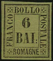 GOVERNO DELLE ROMAGNE - Tipologia: * - B.6 Verde Giallo N.7 - Sassone N.7 - P.V. 
Qualità: "A" - 61998FOG - Romagne