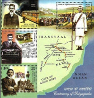 INDIA 2007 SATYAGRAHA CENTENARY MAHATMA GANDHI MINIATURE SHEET MS MNH - Unused Stamps