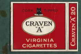 Etui Cigarette Cigarettes  -   Vraven   A 20- London Ngland - Empty Cigarettes Boxes